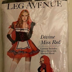 Divine Red Riding Hood Leg Avenue Wolf Costume